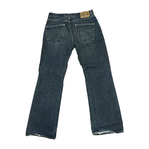 Bullhead Mens Denim Jeans Size 32x32 Slim Boot Distressed Cuffs - Picture 2 of 7